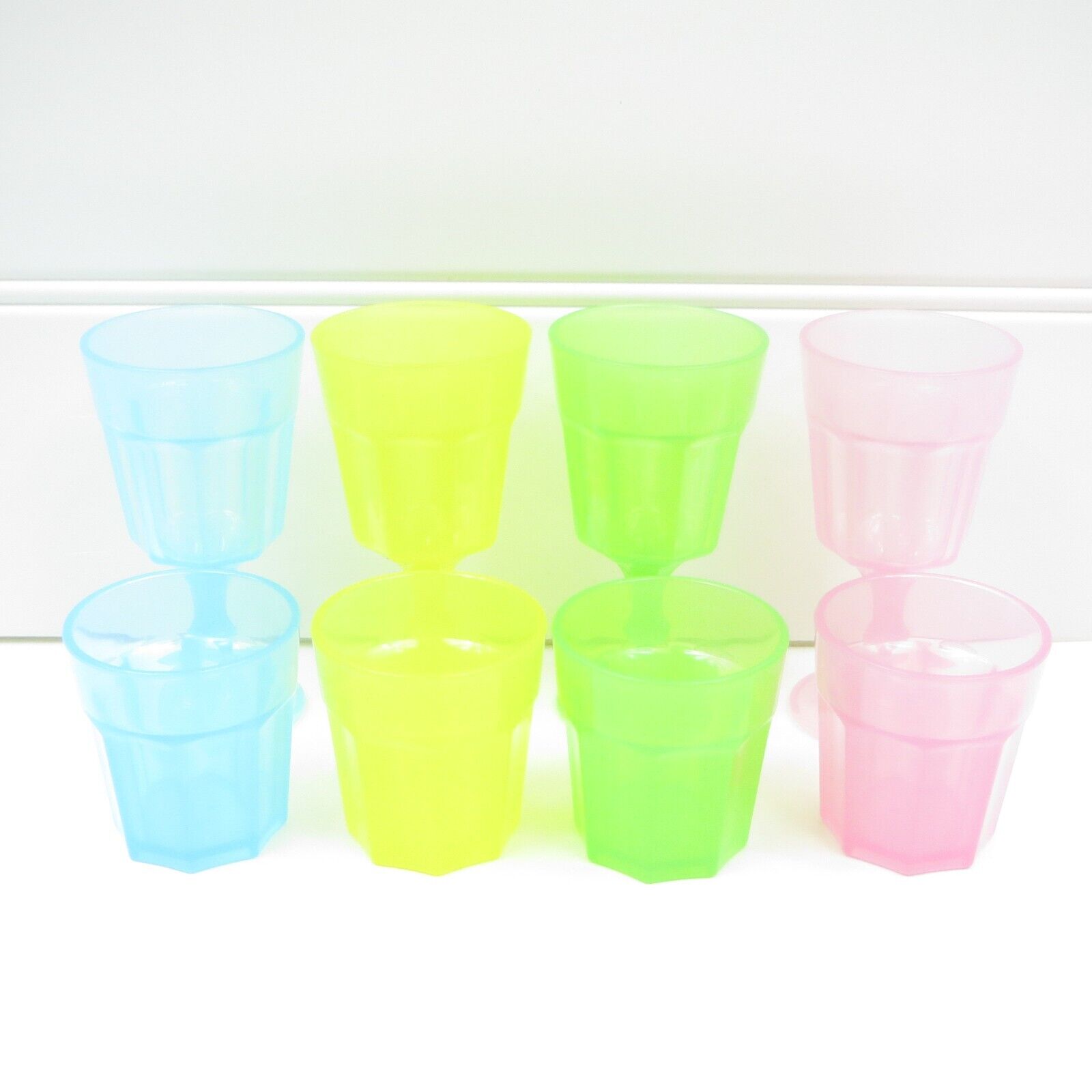 Ikea Duktig Childrens Play Miniature Plastic Cups - Set Of 8