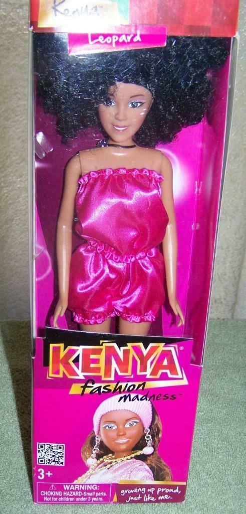 Kenya's Fashion Madness Kenya 11.5"h Doll New