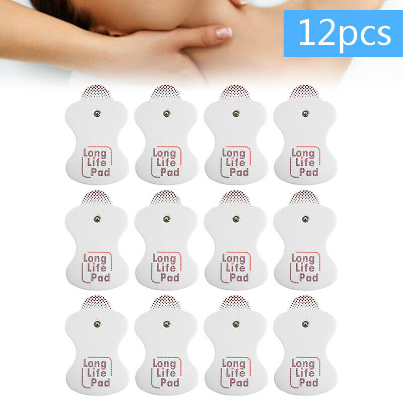 12pcs Electrode Replacement Pads For Omron Massagers Elepuls Long Life Pad @^