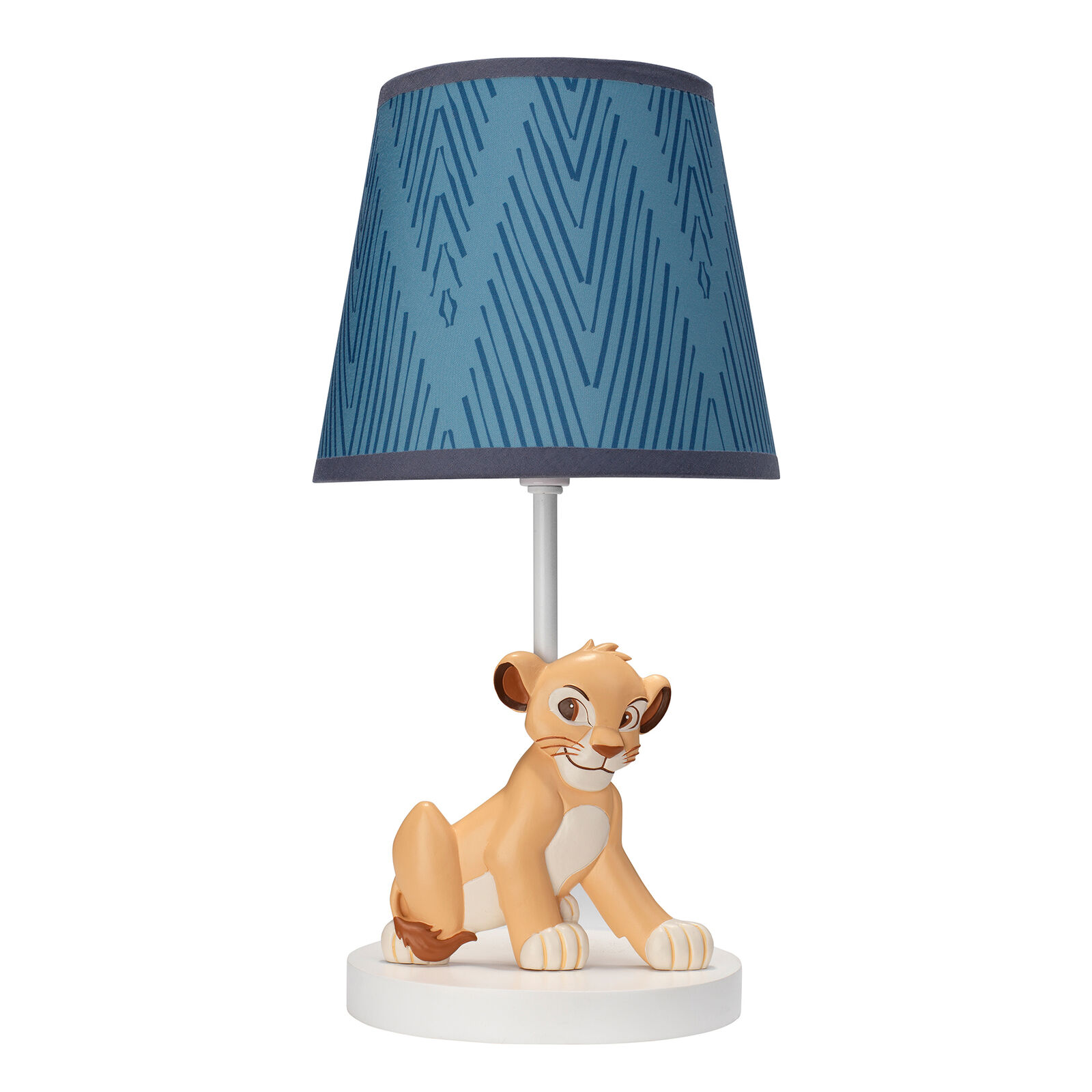 Disney Baby Lion King Adventure Lamp With Shade & Bulb  By  Lambs & Ivy - Blue