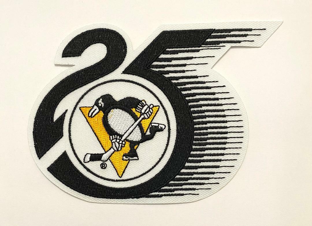 Nhl Pittsburgh Penguins 25th Anniversary Patch 1991/92 Season