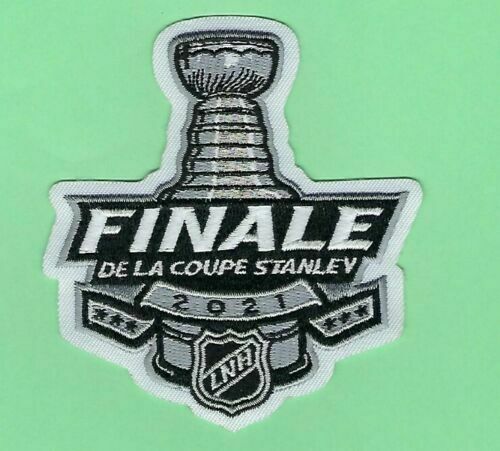 2021 Stanley Cup Final Official Patch French Version Nhl Canadiens Vs Lightning