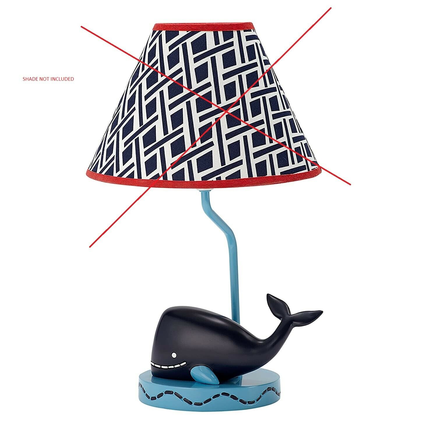 Nautica Kids Whale Of A Tale  Lamp Base - See Details 🏸
