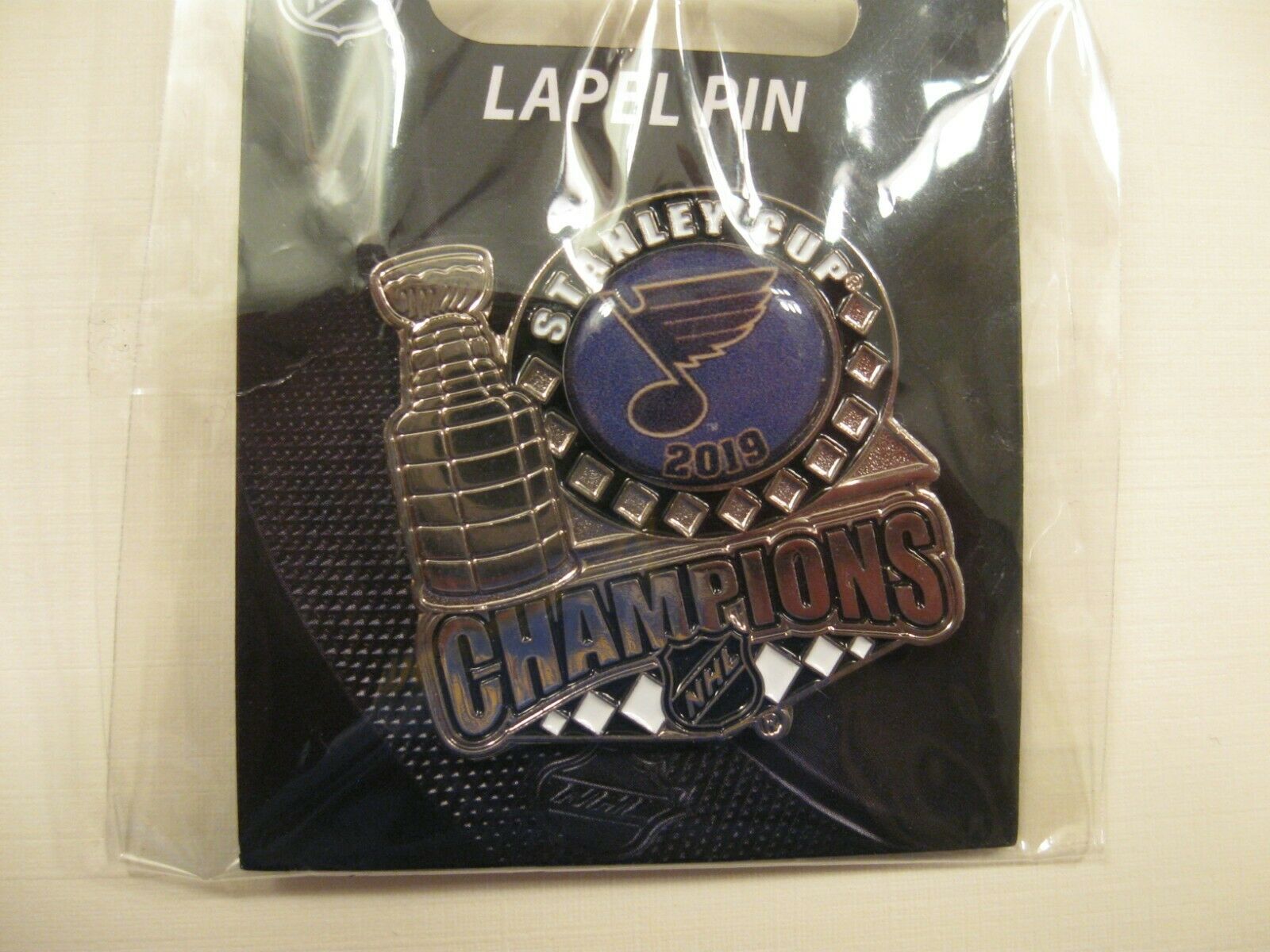 2019 Stanley Cup Champions St Louis Blues Hat Pin