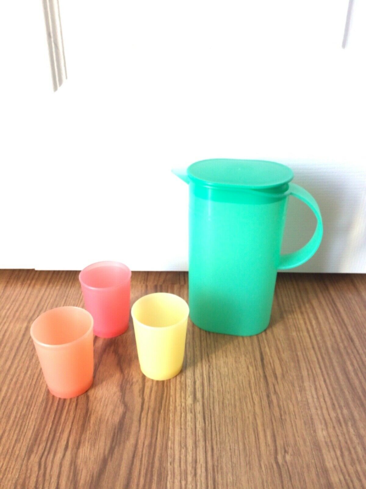 Tupperware Tuppertoys Pitcher And Cups