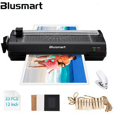A3/a4 Laminator Laminating Machine Set With Hot & Cold Roller + 20 Pouches