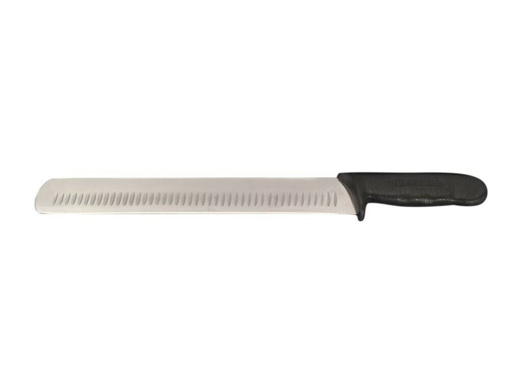 14” Slicer Granton Edge Prime Rib Knife - Brisket Ham  - Cozzini Cutlery Imports