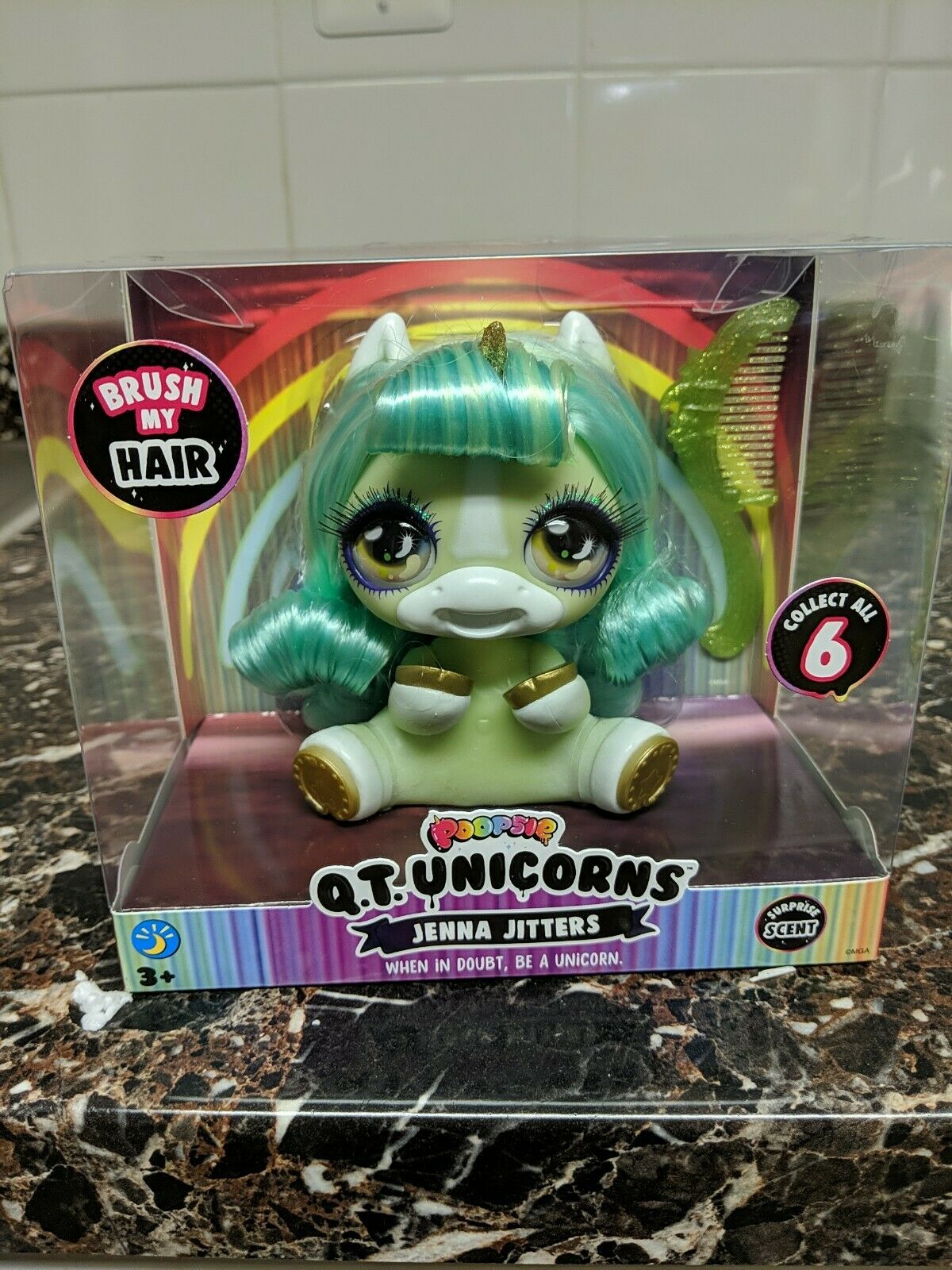 Poopsie Q.t. Unicorns Jenna Jitters Scented Priority Shipping
