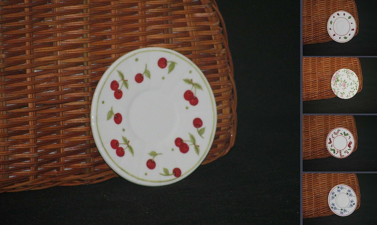 Delton Children's Porcelain Tea Set Replacement Plate