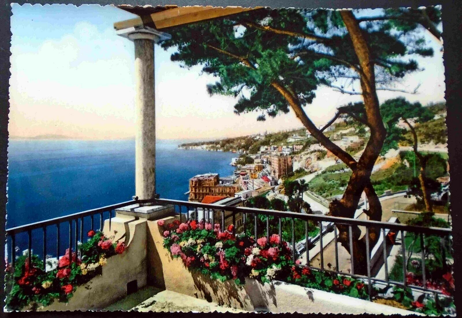 1940s Overview Of Naples From Posillipo Hill Quarter, Naples, Italy