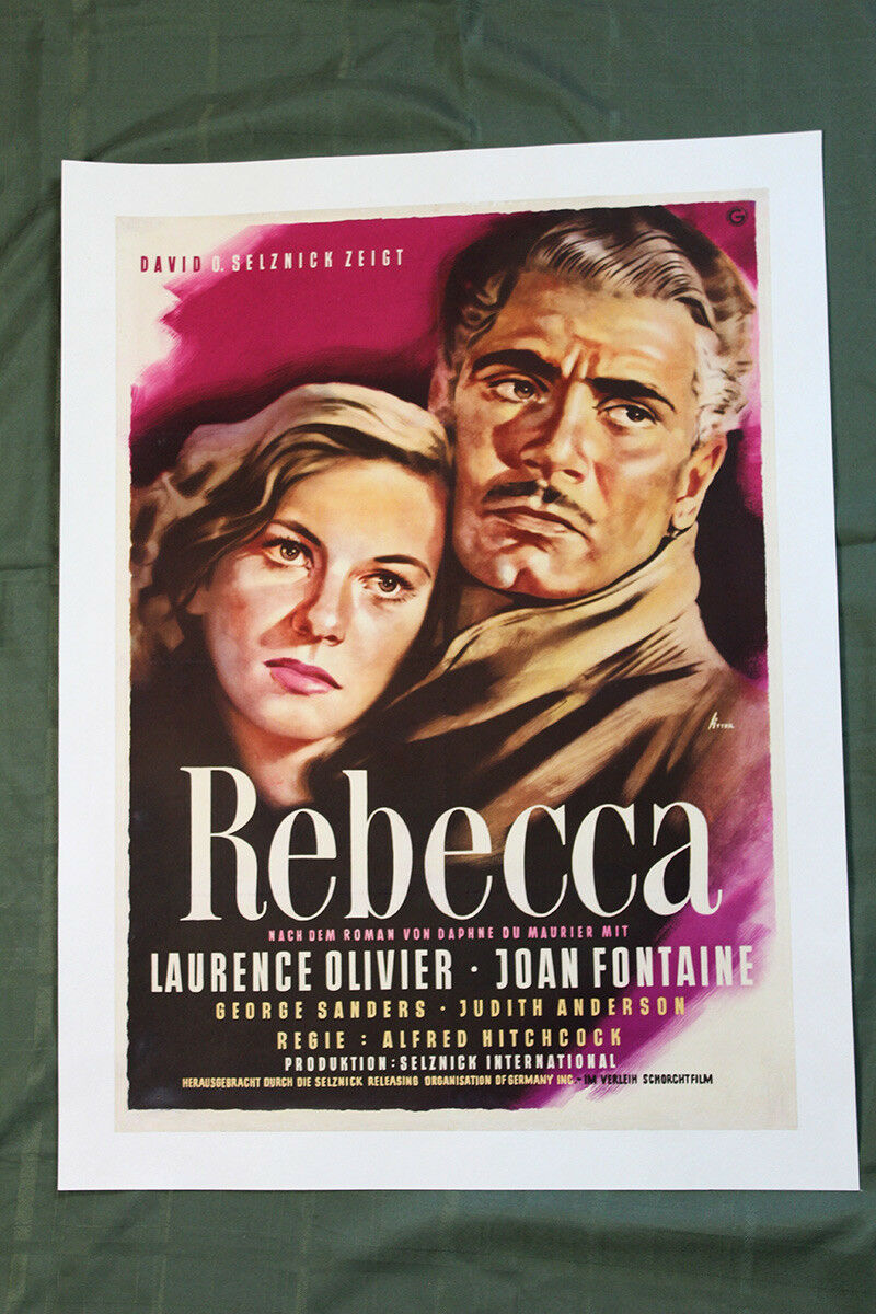 Rebecca (germany, 1940) 33" X 24" Movie Poster