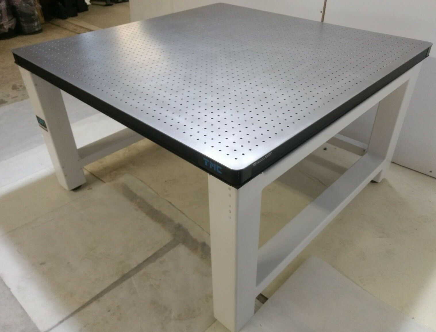 Crated Tmc 48" X 48"  Optical Table, Newport Rigid Bench Honeycomb Breadboard