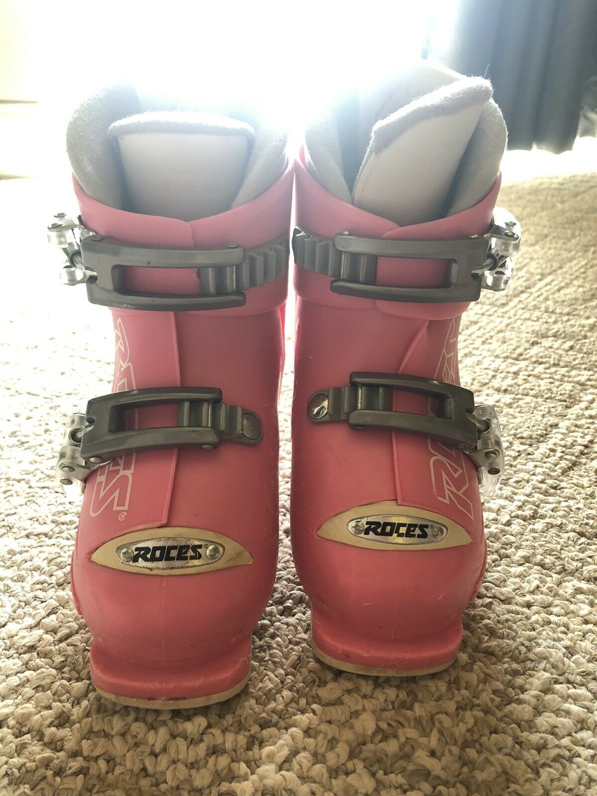 Roces Adjustable Ski Boots, Size 16-18.5