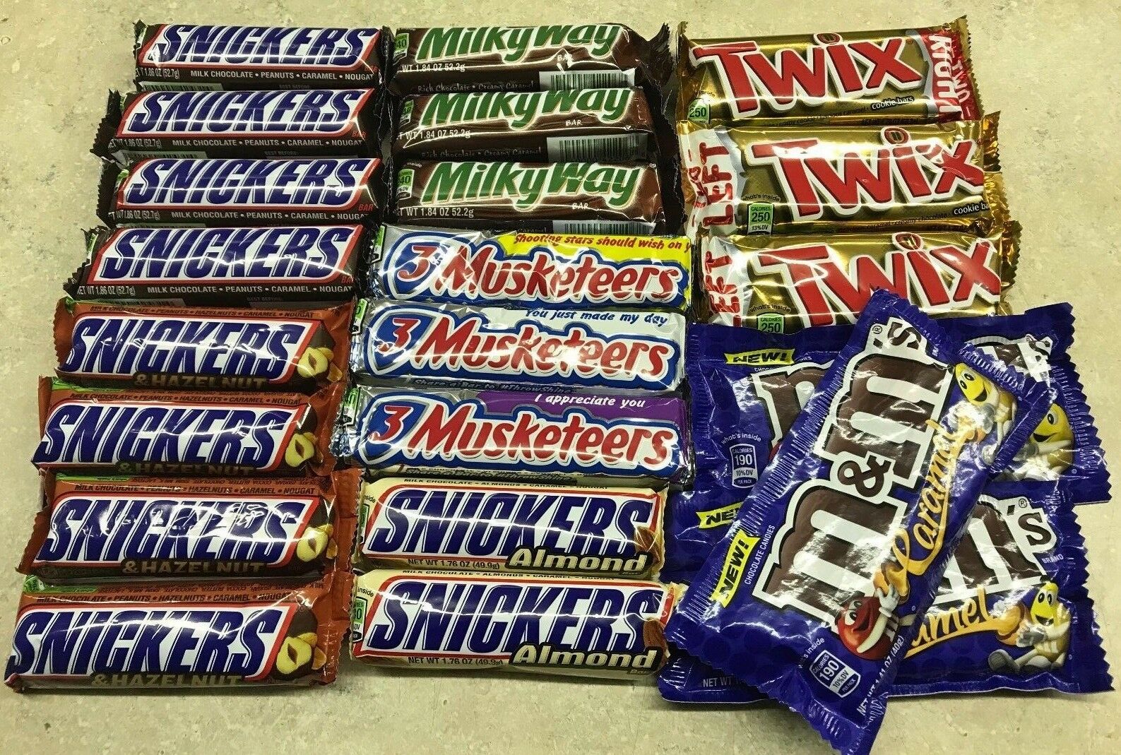 Snickers Hazelnut Singles Size Chocolate Candy Bars 1.76-ounce Bar