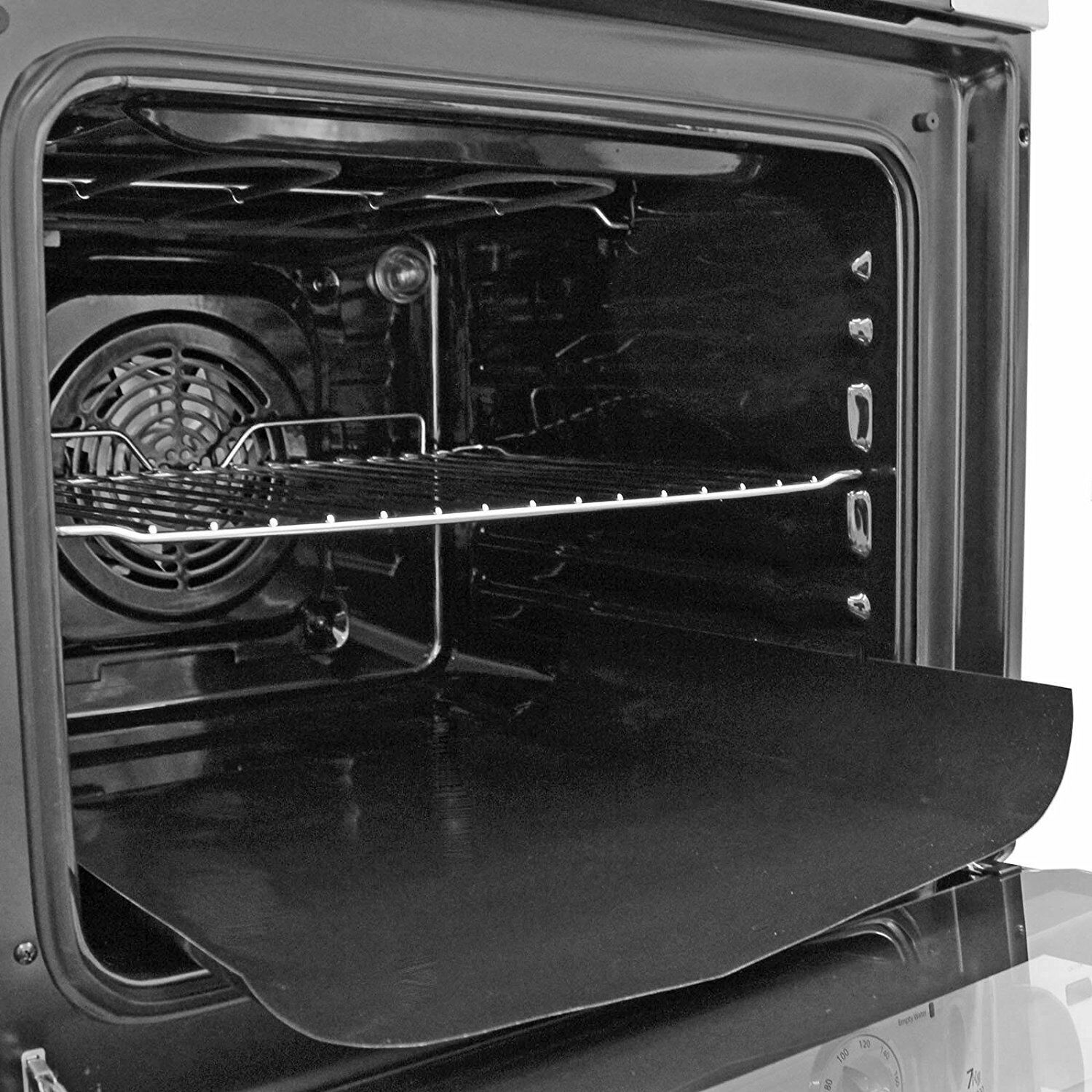 2 X Large Non Stick Oven Liner Reusable Teflon Dishwasher Safe Baking Spill Mat